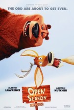 2006 Promo Film Poster Print "Open Season" Martin Lawrence Ashton Kutcher image