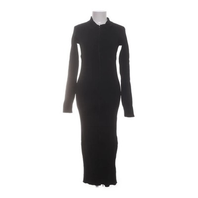 Weekday, Kleid, Größe: S, Riana Knitted Dress, Schwarz, Polyamid/Viskose #ib4