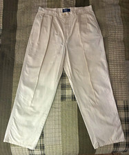 Vintage Polo by Ralph Lauren Polo Chino Pleated Classic Fit mid 90 s 34x30