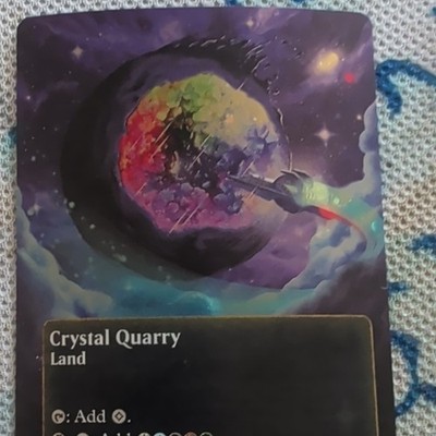 MTG Crystal Quarry Land Card - Magic: The Gathering Collectible Card Game