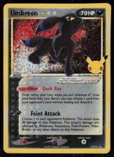 Umbreon Star 17/17 Classic Collection Celebrations: Classic Collection Pokemon