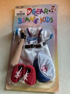 TY Gear For Beanie Kids Baseball Beanie Baby Outfit Dress Up Dolls New