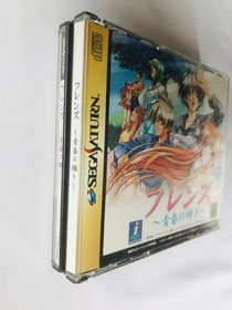 Friends: Seishun no Kagayaki SS SEGA SATURN with Obi, Postcard,Flyer