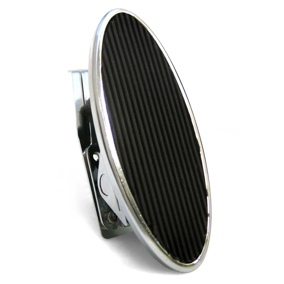 Almohadilla de acelerador de montaje en piso Buick Hot Rod pedal de gas cromado Billet Century Skylark Foto 2 de 4