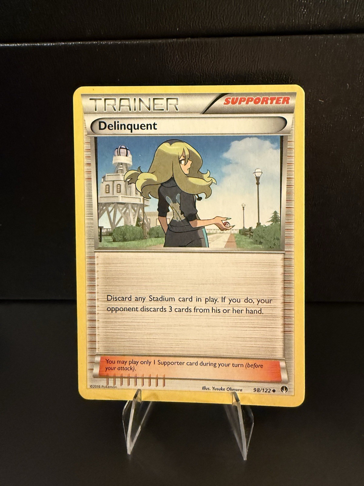 Delinquent 98/122 Uncommon BREAKpoint Pokemon TCG Lightly Played
