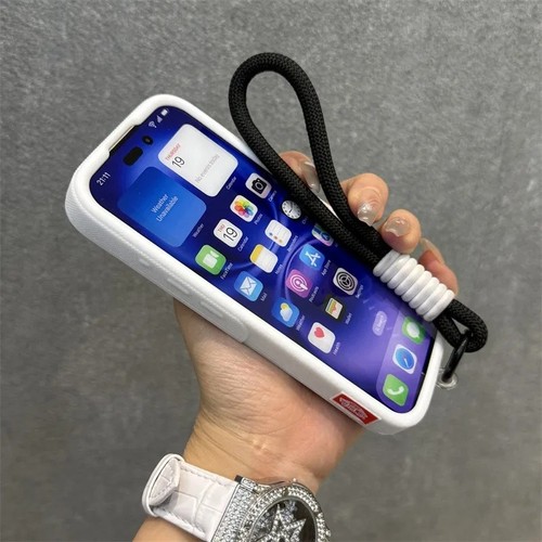Unique Waffle Shoe Sole Silicon Case for Apple iPhone 13 12 14 15 Pro 16Pro Max* - Picture 4 of 15