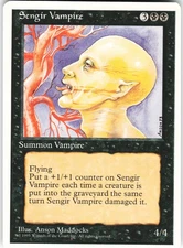 Sengir Vampire U Fourth Edition 4ED Normal MTG NM