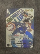 !PROXY CARD! ONE PIECE MONKEY D LUFFY LA DODGERS PROMO (010) ! ENGLISH! NM