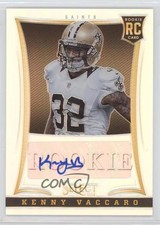 2013 Panini Select Silver Prizm Rookie Auto 13/99 Kenny Vaccaro #206 Auto 1z6