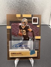 2022 Panini Clearly Donruss Rated Rookie Chris Olave #59 Autographs (AU, RC) /75