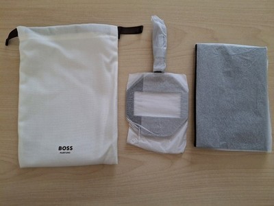 Hugo Boss Parfums Reiseset - Reisepasshülle & Kofferanhänger (Neu ungeöffnet)