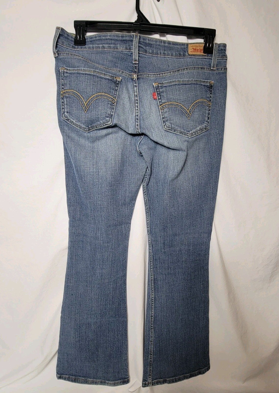 Y2K Levi's 518 Superlow Retro Bootcut Womens Jeans Blue Size 11 Medium  thumbnail 2