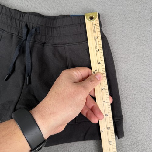 DSG Shorts Mädchen Small 8-9 schwarz Sport Fleece mittelhoher Bund lockere Passform Kordelzug - Bild 9 von 12