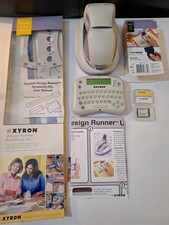 Xyron Cordless Handheld Design Runner Printer, Maker & Accessories Bundle VGC