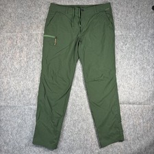 REI Co-Op Trailmade Pants Men's 36 x 31 Green Pockets Gorpcore