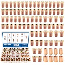 Brake Line Fittings Assortment Kit - 87 Pcs With Various Thread Sizes