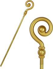 61 in Riddler Cane Handheld Staff The Riddler Costume Prop One Size Gold-1