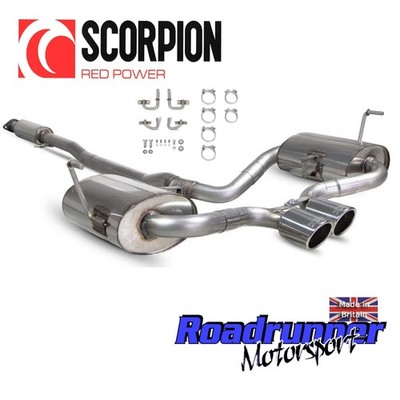 Scorpion Auspuff Mini Cooper S R53 Hatch Cat Back Resonanz Twin Oval - SMN012