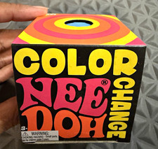Schylling Color Change NeeDoh Squishy Stress Reliever Fidget Toy, 3 in