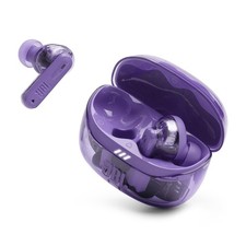 JBL Tune Beam 2 Wireless Earbuds Hybrid Noise Cancelling Bluetooth Ghost Mauve
