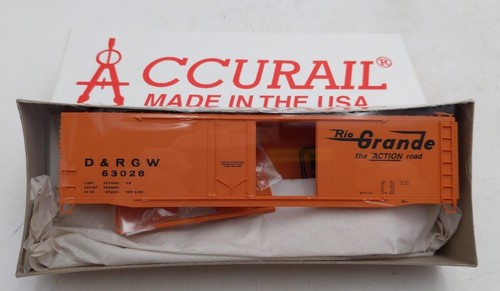 Combo Accurail 5304 escala HO Denver y Río Grande Western 40'. Boxcar puerta | Zustand: New