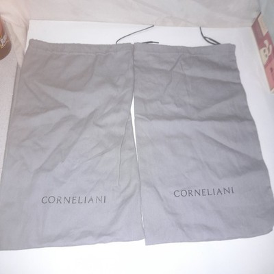 Corneliani Staubbeutel mit Kordelzug (2) grau 38 cm x 22 cm