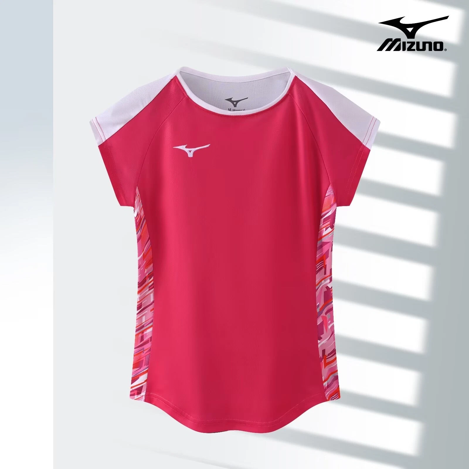 Mizuno Women Training T-Shirt Game Wear Badminton Tennis Breathable Quick Dry