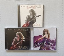 Taylor Swift Speak Now World Tour Live Edition CD DVD 3 Covers Target Set