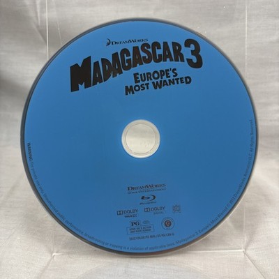 Madagascar 3 Europe s Most Wanted (Blu Ray) DISC ONLY