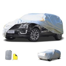 Car Cover Waterproof All Weather,Car T6-Fit SUV-Length 185" to 190" Silver