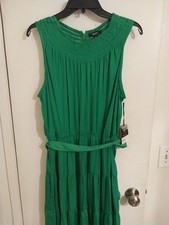 Simply Vera Wang Fern Green XL Dress New With Tags!