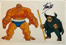 MARVEL ACTION HOUR ANIMATION CELS~SIGNED STAN LEE~GRINDBERG~RYAN~FANTASTIC FOUR