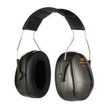 3M Peltor Optime II Comfort Earmuffs H520AC1, Ear Defenders Adults, Comfortable