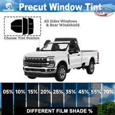 Precut 2ply Window Tint Film Kit For All Ford F250f350f450f550 Regular Cab