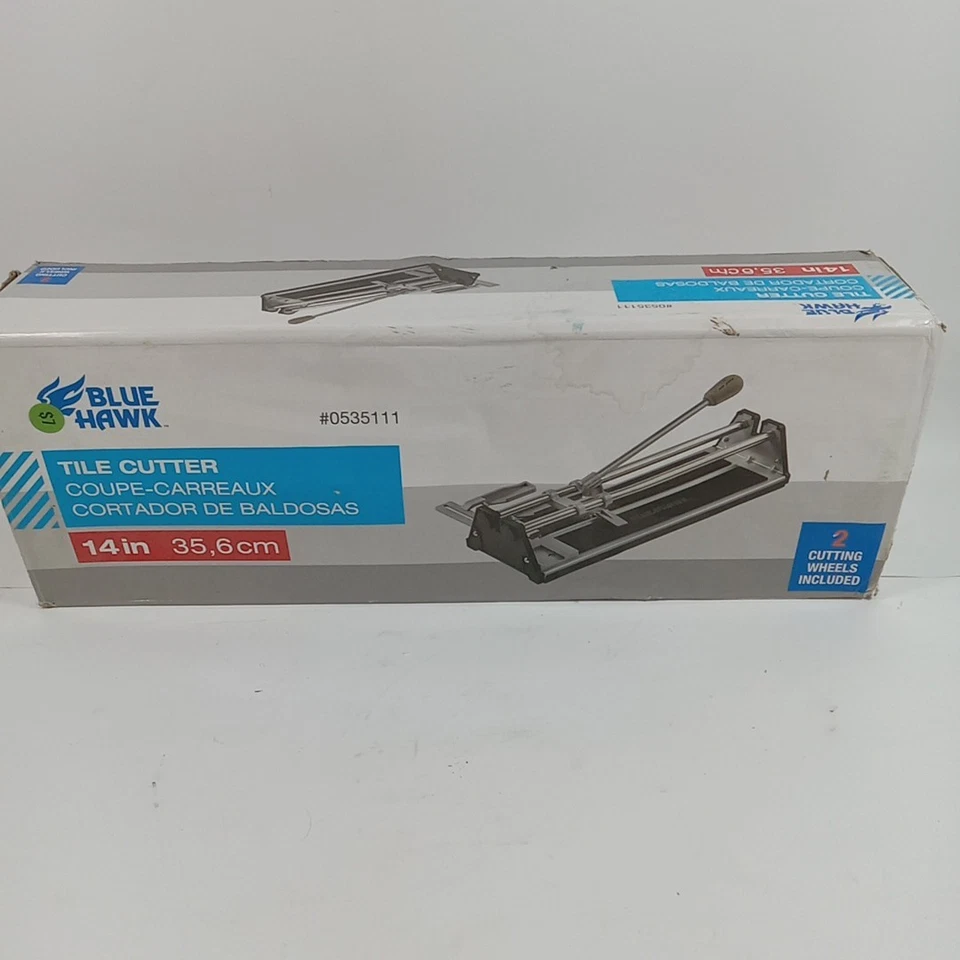 Cortador de azulejos Blue Hawk 14 pulgadas #0535111. .......................................240 Foto 4 de 4