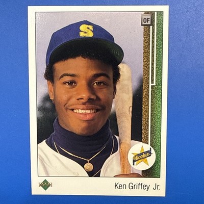 1989 Upper Deck Set Break #1 Ken Griffey Jr. RC SHARP CORNERS! Clean Surface!!!