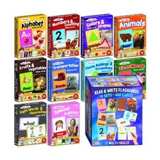 Flash Cards for Toddlers 2-4 Years   Jumbo Learning Box Set with Re... Fas