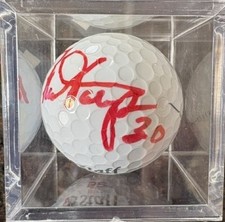 Mosi Tatupu Pro Football Player New England Patriots Signed Golf Ball Autograph