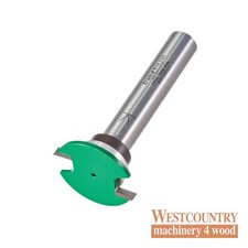Image of Trend C213X1/2TC CraftPro Guided Weatherseal Groover Router Cutter 3mm Cut x 36m