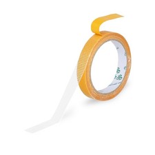 Sibba Double Sided Fabric Tape Heavy Duty for Clothes 0.6 in x 32.8FT Long Clea