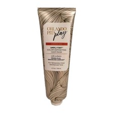 Orlando Pita Play Copper Red Ampli-Tint Color Depositing Hair Mask 4 Fl Oz