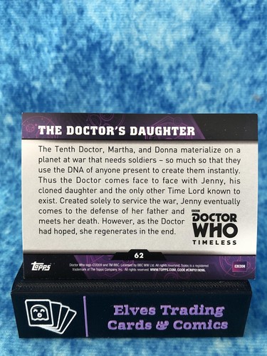 Doctor Who: Timeless SINGLE Non-Sport Trading Card by Topps 2016 - Picture 124 of 190