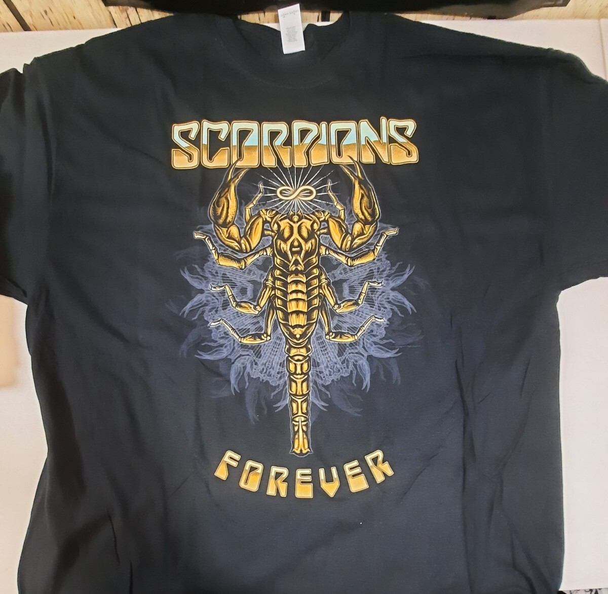 Scorpions 2017 Crazy World Tour Double Sided Band T Shirt 3XL | eBay