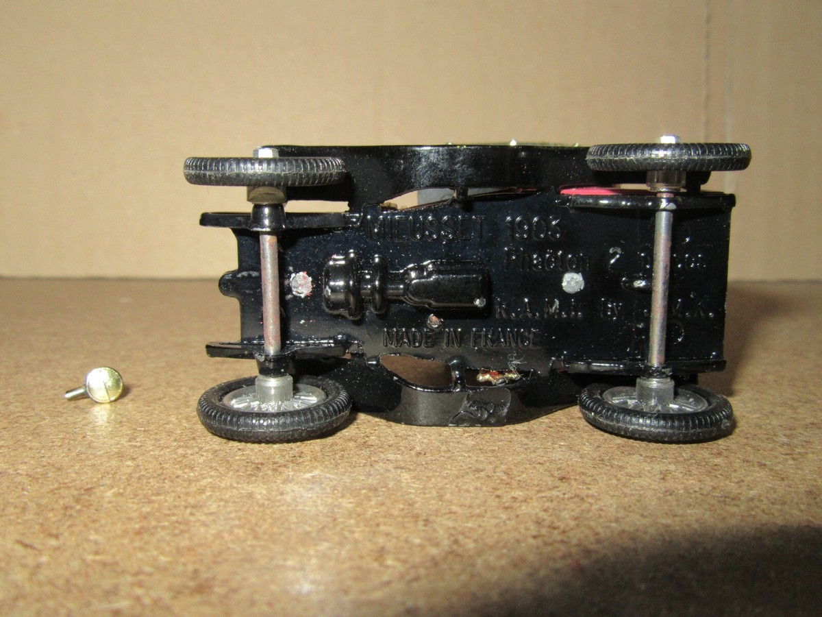 323Q Vintage Rami JMK No 34 Francia Mieusset 1903 Phaéton 2 Plazas 1:43
