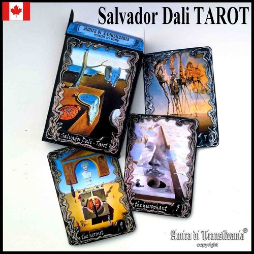 tarot card cards deck classic major arcana salvador dali art collectible oracle - Zdjęcie 12 z 24