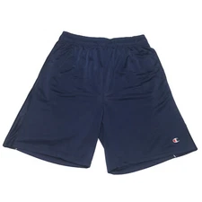 Vintage 90s Champion Shorts Men’s Large Blue White Stripe Basketball Pockets