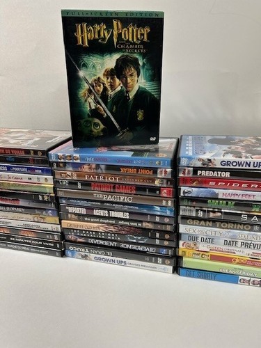 DVD Lot Assorted 40 + 10 BONUS = 50 DVD's mix of great Movies FREE SHIP CANADA - Afbeelding 5 van 8