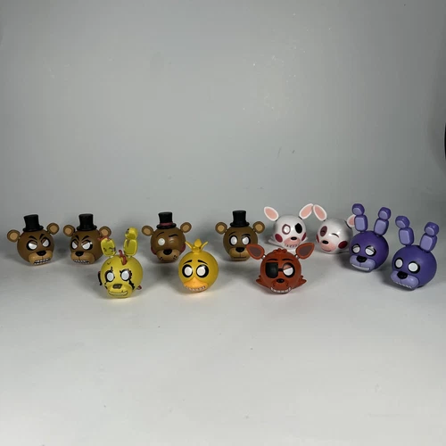 Lot of 11 Funko Mymoji FNAF Freddy Five Nights At Freddys Freddy Chica Foxy