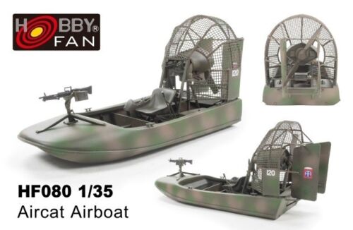 Hobby Fan 1/35 HF-080 Aircat Airboat (Vietnam War) - Picture 1 of 1