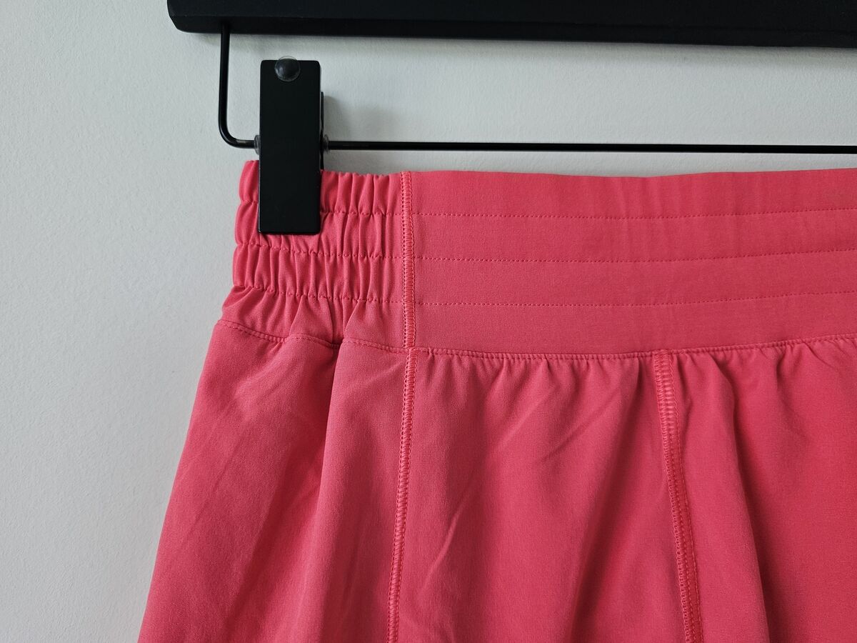 NWT LULULEMON GLZP Glaze Pink High Rise Lined 4